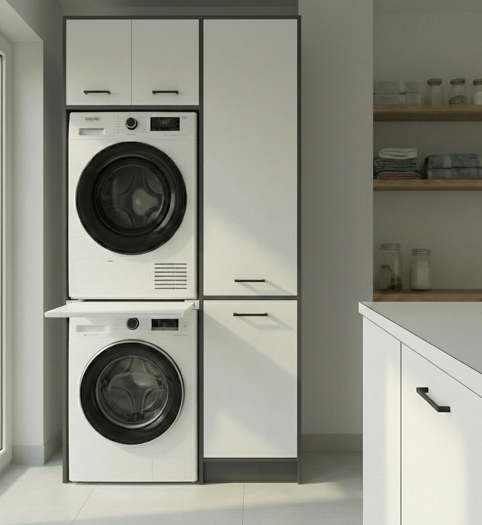 DUO XL Biały Antracyt